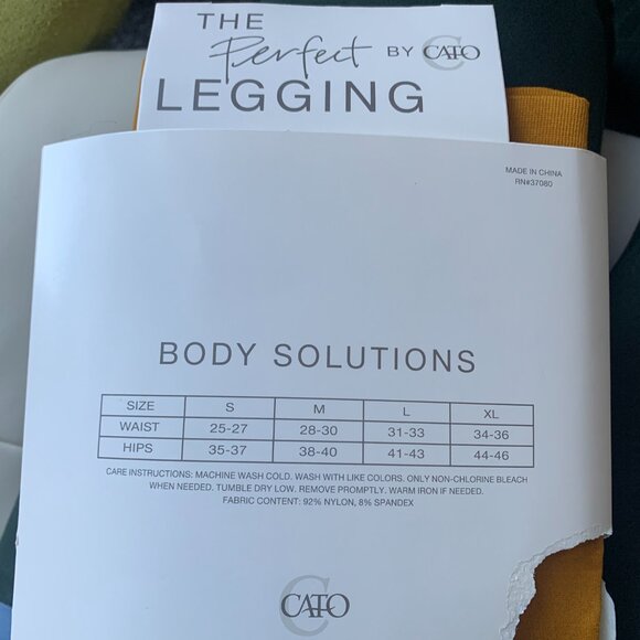 NWOT Mustard Leggings - Picture 6 of 6